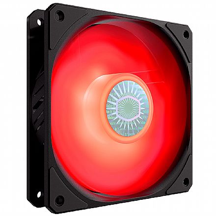 Cooler 120mm Cooler Master SickleFlow - LED Vermelho - MFX-B2DN-18NPR-R1