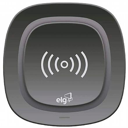 Carregador Sem Fio - Carregamento Rápido - Padrão Qi - Preto ELG WQ1BK