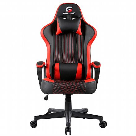 Cadeira Gamer Fortrek Vickers - Preta e Vermelha - 70520