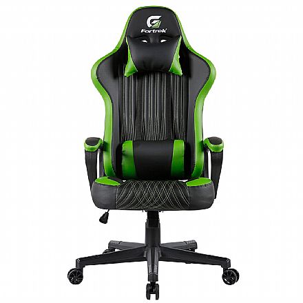 Cadeira Gamer Fortrek Vickers - Preta e Verde - 70522