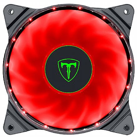 Cooler 120mm T-Dagger - LED Vermelho - T-TGF300-R