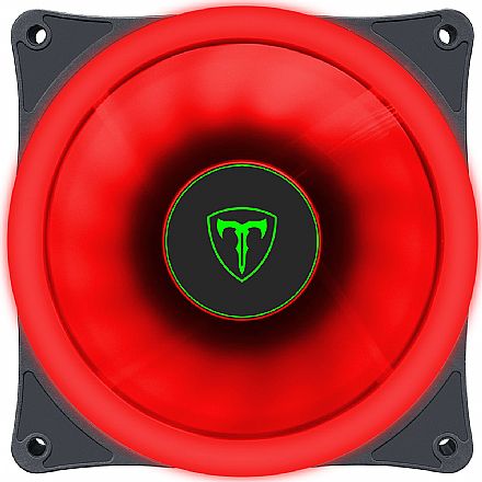 Cooler 120mm T-Dagger - LED Vermelho - T-TGF200-R