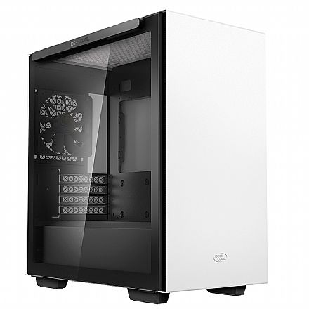 Gabinete Deepcool Macube 110 - Lateral em Vidro Temperado - USB 3.0 - Branco - R-MACUBE110-WHNGM0N-B-1