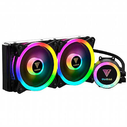 Water Cooler Gamdias Chione (AMD / Intel) - ARGB - M2-240 Lite
