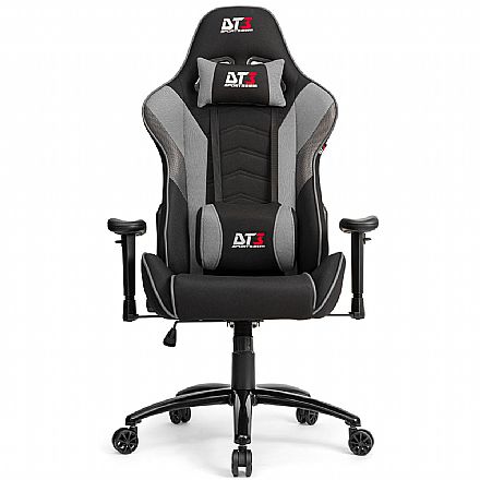 Cadeira Gamer DT3 Sports Elise Fabric - Encosto Reclinável - Construção em Aço - Cinza - 12192-5