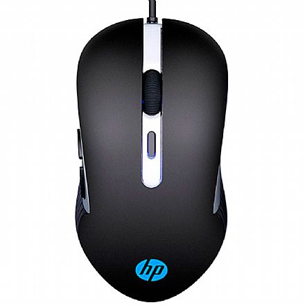 Mouse Gamer HP G210 - 2400dpi - LED - 6 Botoes - 7ZZ89AA