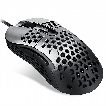 Mouse Gamer Motospeed Darmoshark N1 6400 Essential Zeus - 6400dpi - RGB - 6 Botões - FMSMS0094CIZ