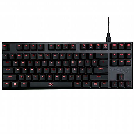 Teclado Mecânico Gamer HyperX Alloy FPS Pro - LED Vermelho - Switch Azul - HX-KB4BL1-US/WW