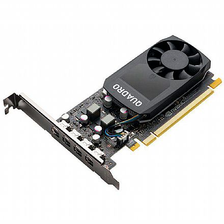 Placa Gráfica Nvidia Quadro P1000 4GB GDDR5 128bits - PNY VCQP1000V2-PB