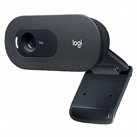 Web Câmera Logitech C505e - Vídeo Chamada em HD 720p - Microfone - 960-001372