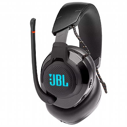 Headset Gamer Sem Fio JBL Quantum 600 - Conexão 2.4GHz - Over Ear - DTS - JBLQUANTUM600BLK