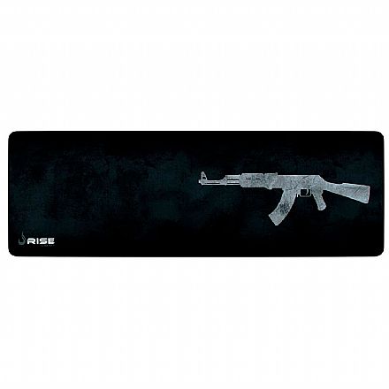 Mousepad Gamer Rise Mode AK47 - Extra Grande: 900 x 300mm - RG-MP-06-AK