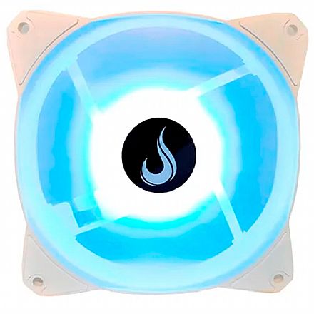 Cooler 120mm Rise Mode - RGB - 12V - Branco - RM-MB-02-12V