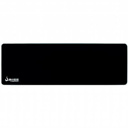 Mousepad Gamer Rise Mode Zero - Extra Grande: 900 x 300mm - Branco - RG-MP-06-ZW