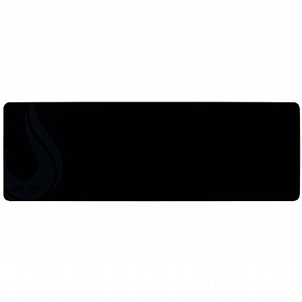 Mousepad Gamer Rise Mode Full Black - Extra Grande: 900 x 300mm - RG-MP-06-FBK