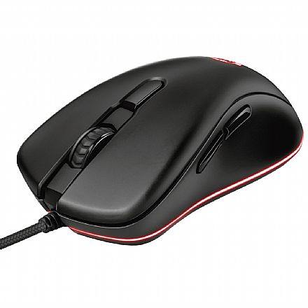 Mouse Gamer Trust Jacx GXT 930 - 6400 dpi - 6 Botões Programáveis - RGB - T23575