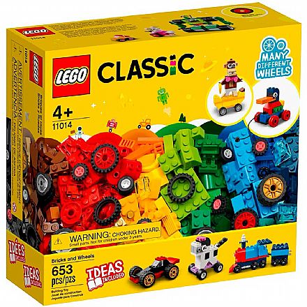 LEGO Classic - Blocos e Rodas - 11014