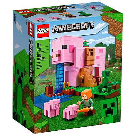 LEGO Minecraft - A Casa do Porco - 21170