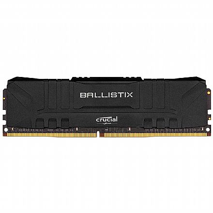 Memória 16GB DDR4 2666MHz Crucial Ballistix - CL16 - BL16G26C16U4B