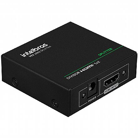 Multiplicador de Vídeo - Vídeo Splitter - 2 saídas HDMI - 4K - Intelbras VEX 1002 Divisor