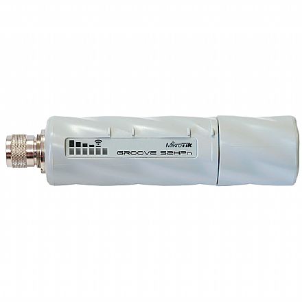 Roteador Mikrotik - RB Groove A-52HPn - Wi-Fi 2.4 GHz e 5 GHz - AP Backbone CPE - Antena 6 dBi