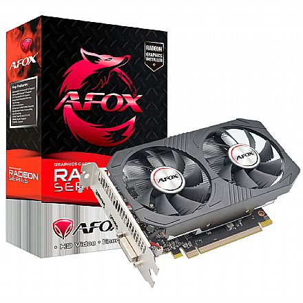 Placa de Vídeo AMD Radeon RX 550 4GB GDDR5 128bits - Afox AFRX550-4096D5H4-V5