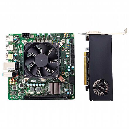Kit de Processamento AMD 4700S, RAM 16GB GDDR6, AMD Radeon RX 550 2GB GDDR5 *Liquidação Open Box