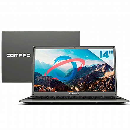 Notebook HP Compaq Presario 427 - Tela 14", Intel Pentium N3700, RAM 4GB, SSD 240GB, Linux
