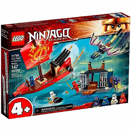 LEGO Ninjago - Legacy Voo Final do Barco do Destino - 71749