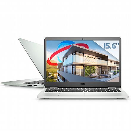 Notebook Dell Inspiron i15-3501-A80S - Tela 15.6", Intel i7 1165G7, RAM 16GB, SSD 128GB + HD 1TB, GeForce MX330, Windows 10 - Prata - Outlet