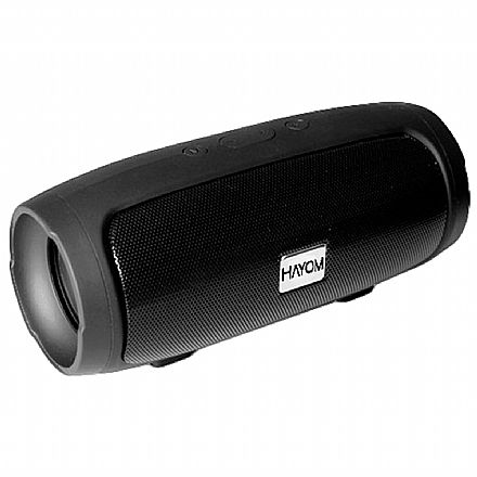 Caixa de Som Portátil Hayom CP2706 - Bluetooth, Cartão SD e FM - 271006