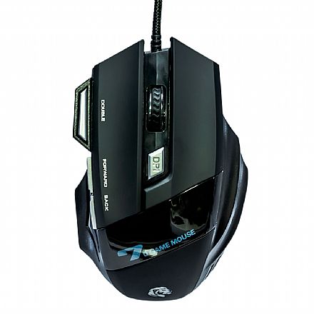 Mouse Gamer Hayom 7D MU2909 - 2400dpi - 7 Botões - LED - 291009