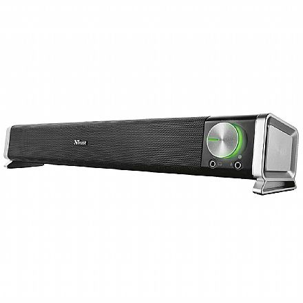 Soundbar Trust Asto - 6W RMS - Conector P2 e Energia USB - T21046