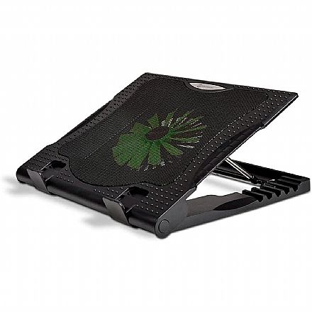 Suporte para Notebook GT - até 17" - com Cooler - 2 Portas USB - Goldentec SNG17