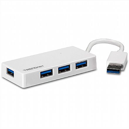 HUB USB 3.0 - 4 portas - TrendNet TU3-H4E