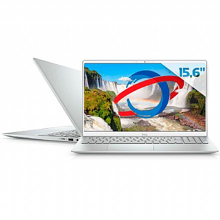 Notebook Dell Inspiron i15-5502-M10S Ultrabook - Tela 15.6" Full HD, Intel i5-1135G7, RAM 16GB, SSD 1TB, Windows 10 - Prata - Outlet