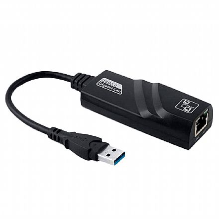 Adaptador USB para RJ45 - Gigabit Ethernet - JC-AD-RJ45