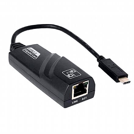 Adaptador USB-C para RJ45 - Gigabit - JC-TYC-R02