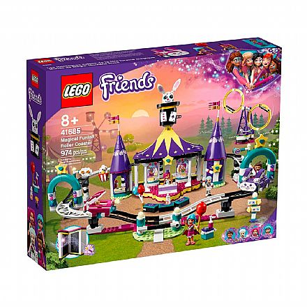 LEGO Friends - Montanha-Russa Mágica da Feira de Diversões - 41685