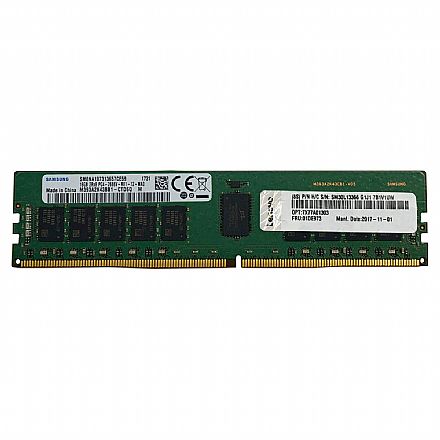 Memória Servidor 16GB DDR4 Lenovo ThinkSystem ST50 - PC4-3200 - ECC - CL22 - 288-Pin - DIMM