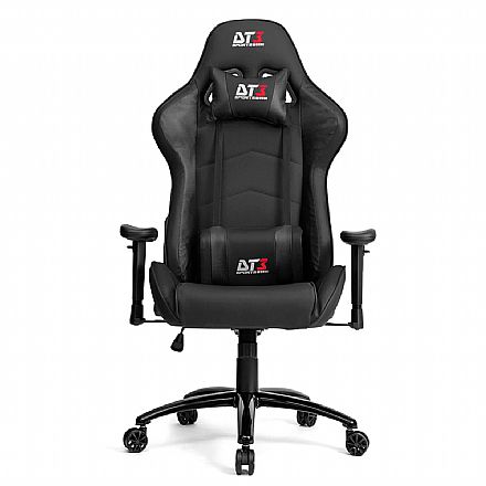 Cadeira Gamer DT3 Sports Jaguar Black - Encosto Reclinável de 180º - Construção em Aço - 12195-8