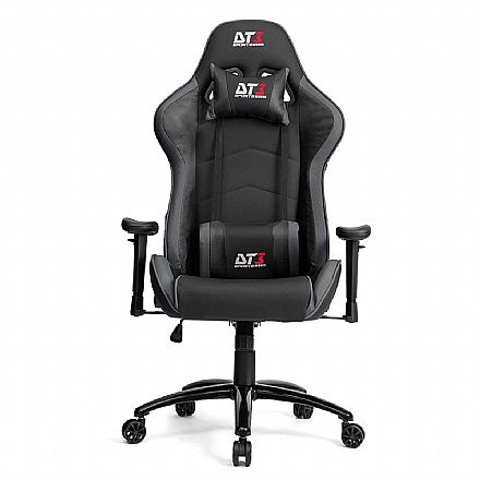 Cadeira Gamer DT3 Sports Jaguar Grey - Encosto Reclinável de 180º - Construção em Aço - 12197-0