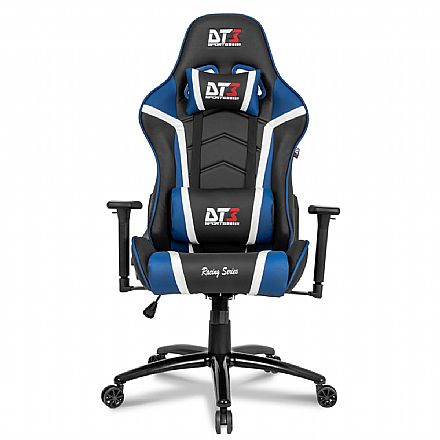 Cadeira Gamer DT3 Sports Modena Blue - Encosto Reclinável de 180º - Construção em Aço - 10501-7