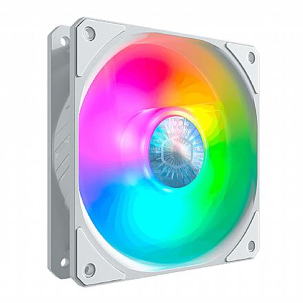 Cooler 120mm Cooler Master SickleFlow White Edition - ARGB - MFX-B2DW-18NPA-R1