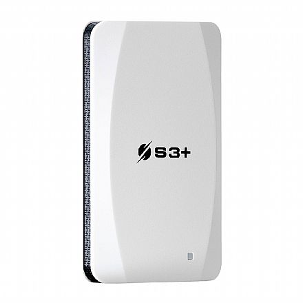 SSD Externo 256GB S3+ Play Plus - Compatível com PS5, PS4 e Xbox One - USB 3.2 - S3SSDP256