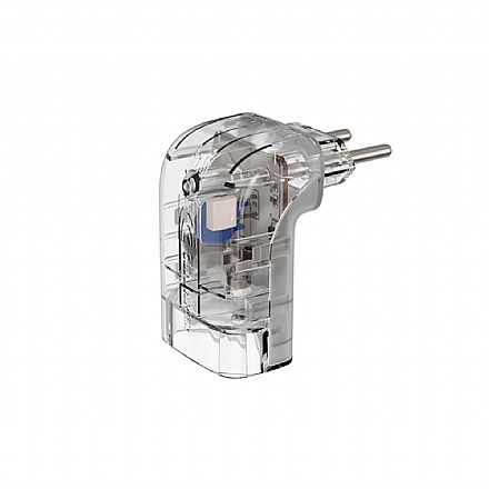Protetor Contra Raios Clamper iClamper Pocket Fit 2P 10A - DPS - Transparente - 26791