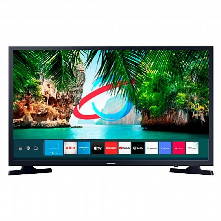 TV 32" Samsung UN32T4300AGXZD - Smart TV - Tizen - HD - HDR - Wi-Fi - HDMI / USB