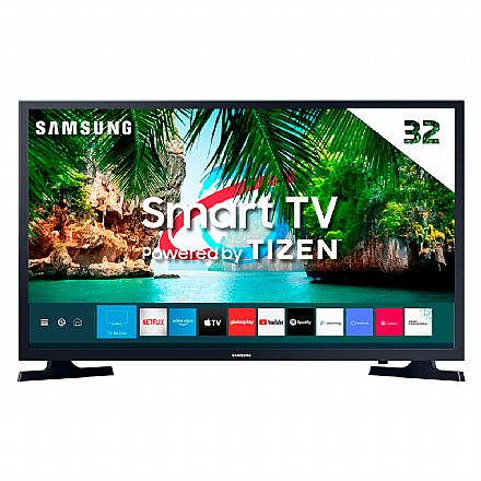 TV 32" Samsung UN32T4300AGXZD - Smart TV - Tizen - HD - HDR - Wi-Fi - HDMI / USB