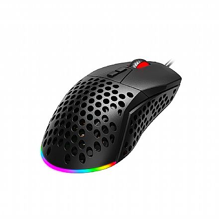 Mouse Gamer Havit MS885 - 10000dpi - 7 Botões - RGB - HV-MS885