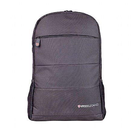 Mochila Kross Elegance Casual KE-BPL10 - para Notebook - Preta